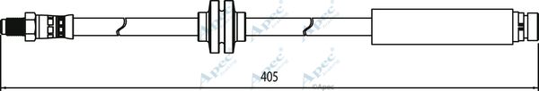 APEC BRAKING Pidurivoolik HOS4028